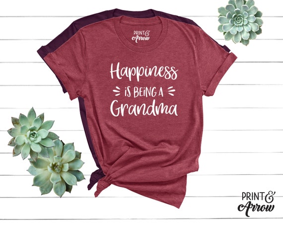 Happiness Is Being A Grandma T-Shirt Happiness Is Being A Grandma T-Shirt