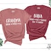 Personalized Grandma Shirt, Nana Shirt, Personalized Grandma Gift, Christmas Gift for Grandma, Customized Mother's Day Shirt, Grandchildren 