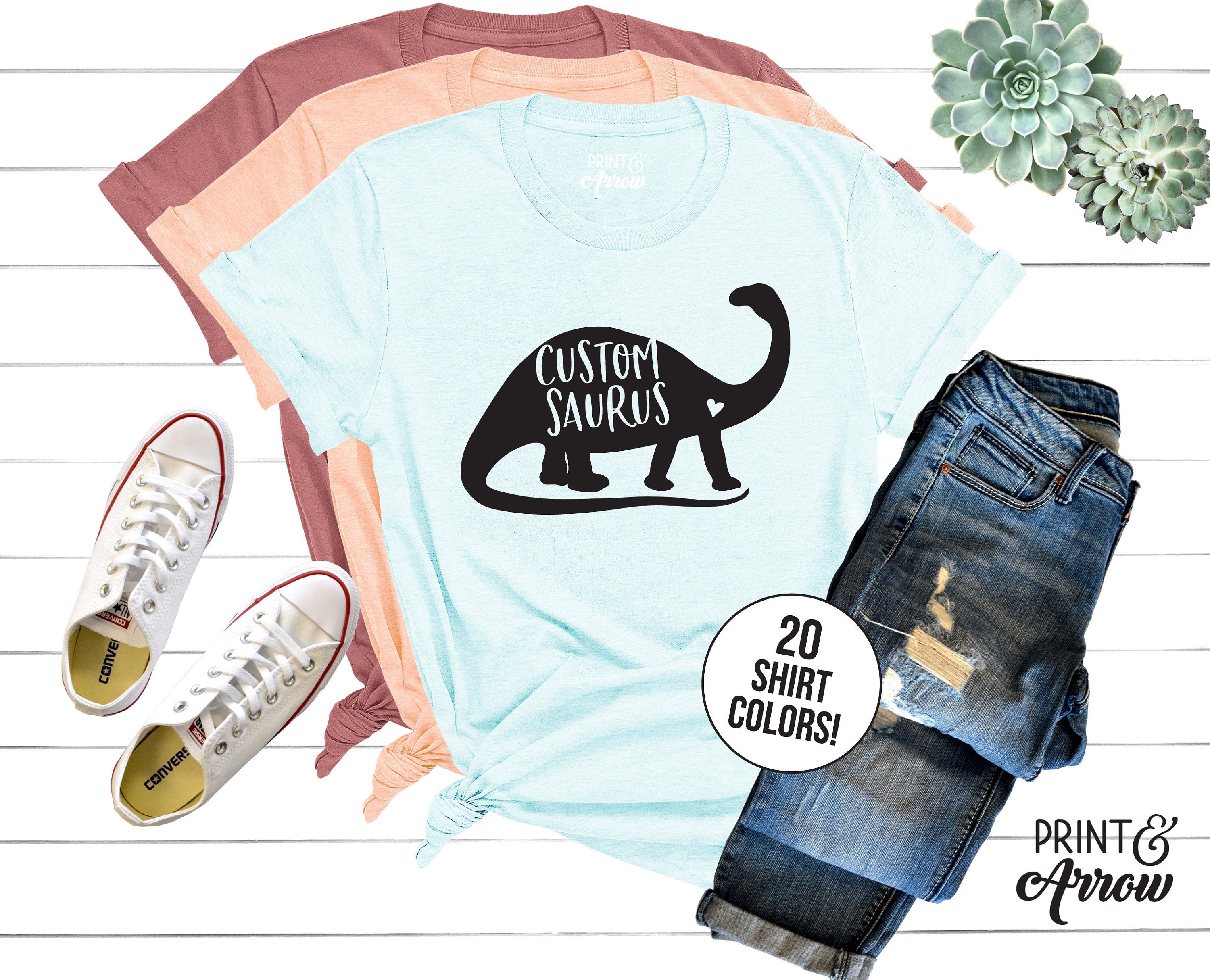 Brachiosaurus Shirt Custom Dinosaur 