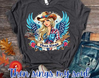 Western PNG Christian Sublimation Designs Country Music PNG Boho Shirt PNG Files Dtf Transfers Religious Clothing Cowgirl Png Botanical