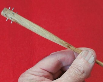 Miniature model spiked baseball bat wooden weapon