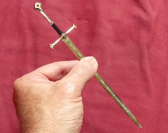 Fantasy Sword Solid Metal Weapon 1/6 1/12 scale