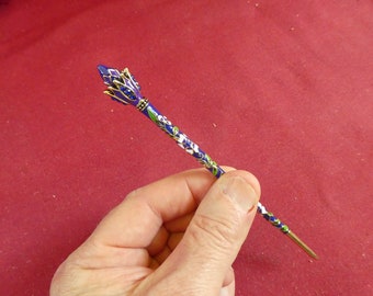 1/6 scale sceptre magic wand blue lotus solid metal