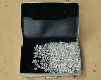 1/6 Scale Miniature Briefcase with Gemstones