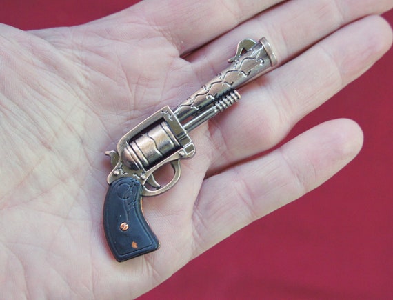 1/4スケールのミニチュアモデル スチームパンク ピストル ガン 武器 