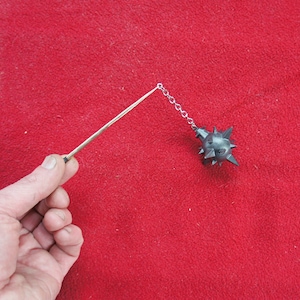 1/6 Scale Miniature Model Medieval Spiked Mace Flail