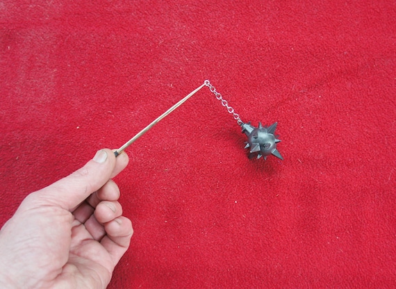 1/6 Scale Miniature Model Medieval Spiked Mace Flail - Etsy