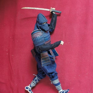 1/6 Scale Miniature Katana Sword Japanese Samurai Weapon image 3