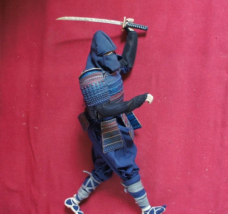 1/6 Scale Miniature Katana Sword Japanese Samurai Weapon image 3