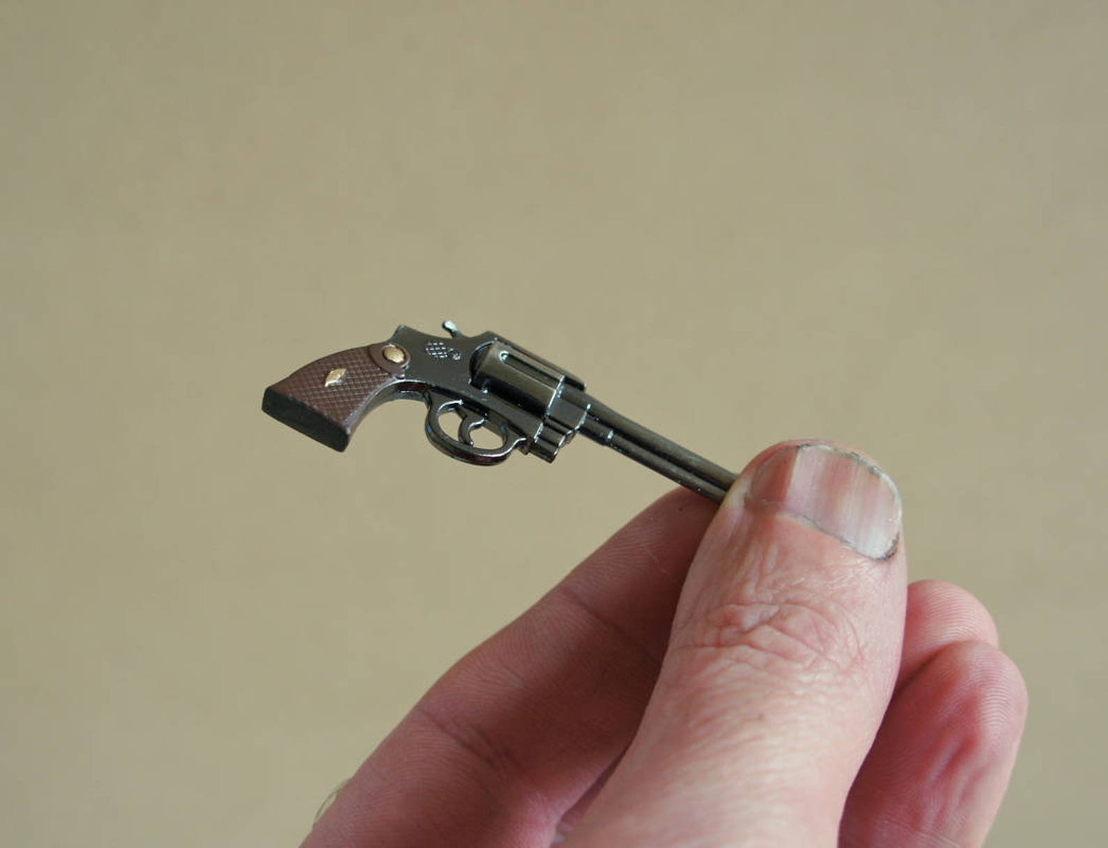 1/6 Scale Miniature Smith & Wesson Revolver and Leather - Etsy Australia