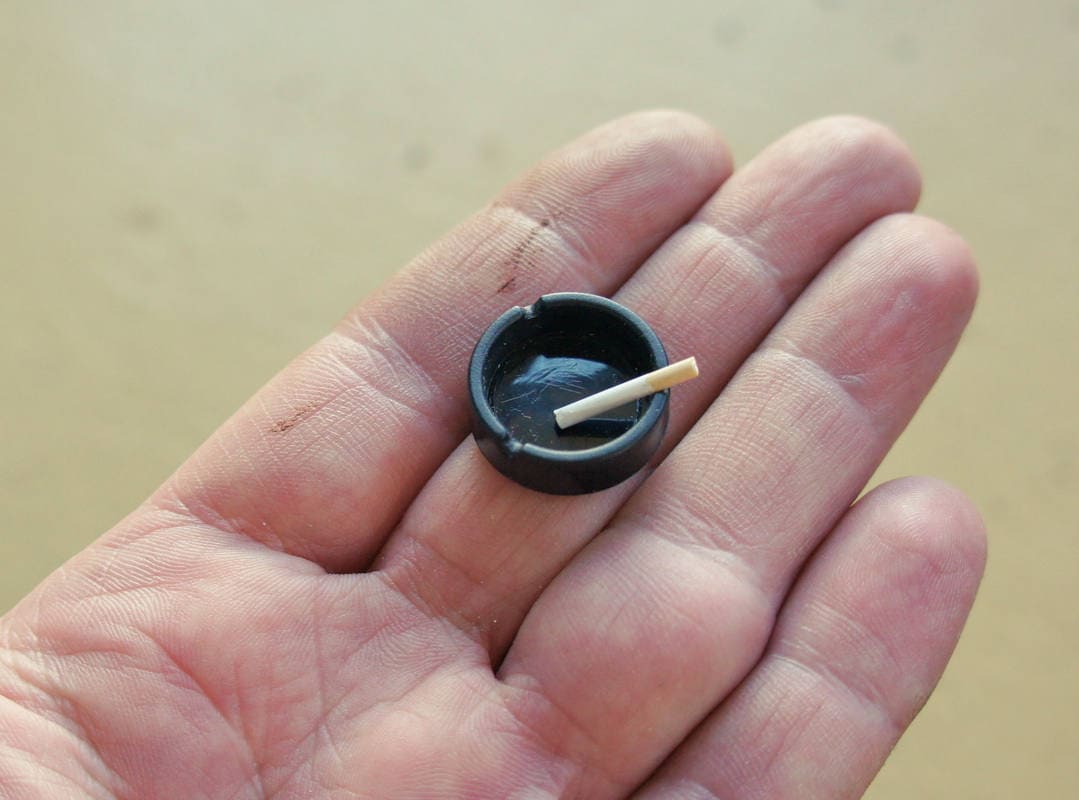 1/6 Scale Miniature Cigarettes Smoking Ashtray accessories Etsy
