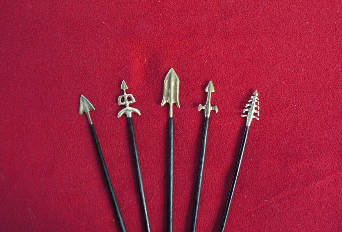 Native American Spears - Lances -Staffs -Trail Markers