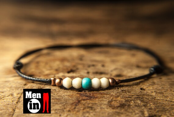 Mens bone best sale bracelet