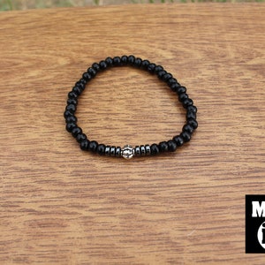 Pulseira masculina, pulseira de hematita, pulseira de madeira, presente masculino, pulseira natural, pulseira masculina de madeira, masculina, pulseira masculina, pulseira preta masculina