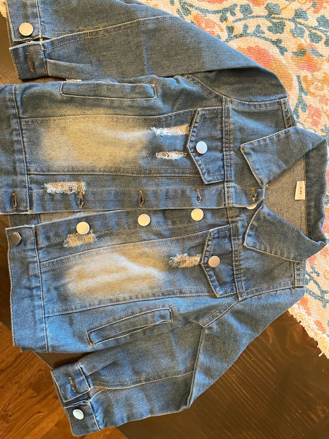 Custom Made Denim Patch Jacket - Etsy
