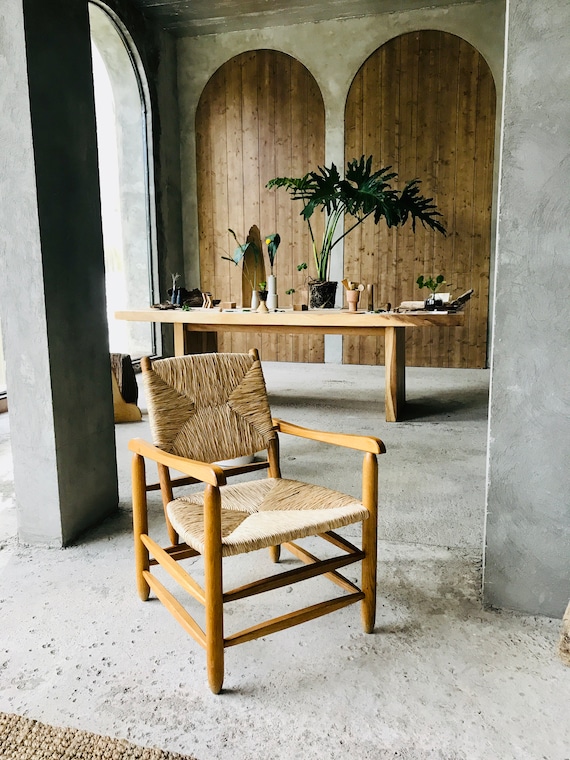 Charlotte Perriand Teak Lounge Chair