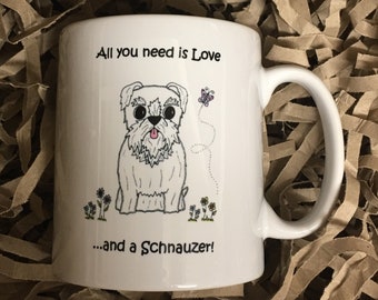 Schnauzer mug