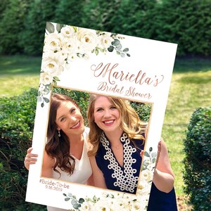 Bridal Shower Photo Prop, Photo props, Wedding photo props, bridal shower photo booth frame, Shower sign, Selfie Frame, Birthday Photo Prop