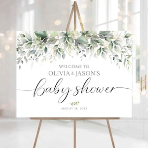 Panneau pour baby shower, baby shower, décorations pour baby shower, verdure pour baby shower, verdure pour baby shower, décorations pour baby shower