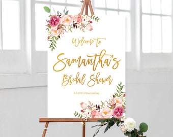 Cartello per addio al nubilato, cartello di benvenuto per addio al nubilato, decorazione per addio al nubilato, cartello di benvenuto per matrimonio, cartello per brunch nuziale, cartello per tè nuziale