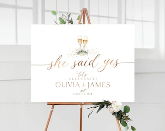 Engagement welcome sign, Engagement sign, Engagement party welcome sign, Engagement Party Decor, engagement decorations, Engagement poster