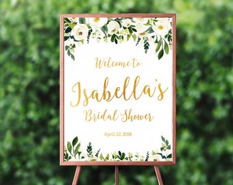 Bridal Shower sign, Bridal Shower Welcome Sign, Bridal Shower decorations, wedding sign, Bridal shower banner, Shower sign, Bridal shower