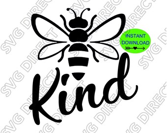 Tipo de abeja ****Svg, Png, Dxf, Jpg Digital Cut Archivos