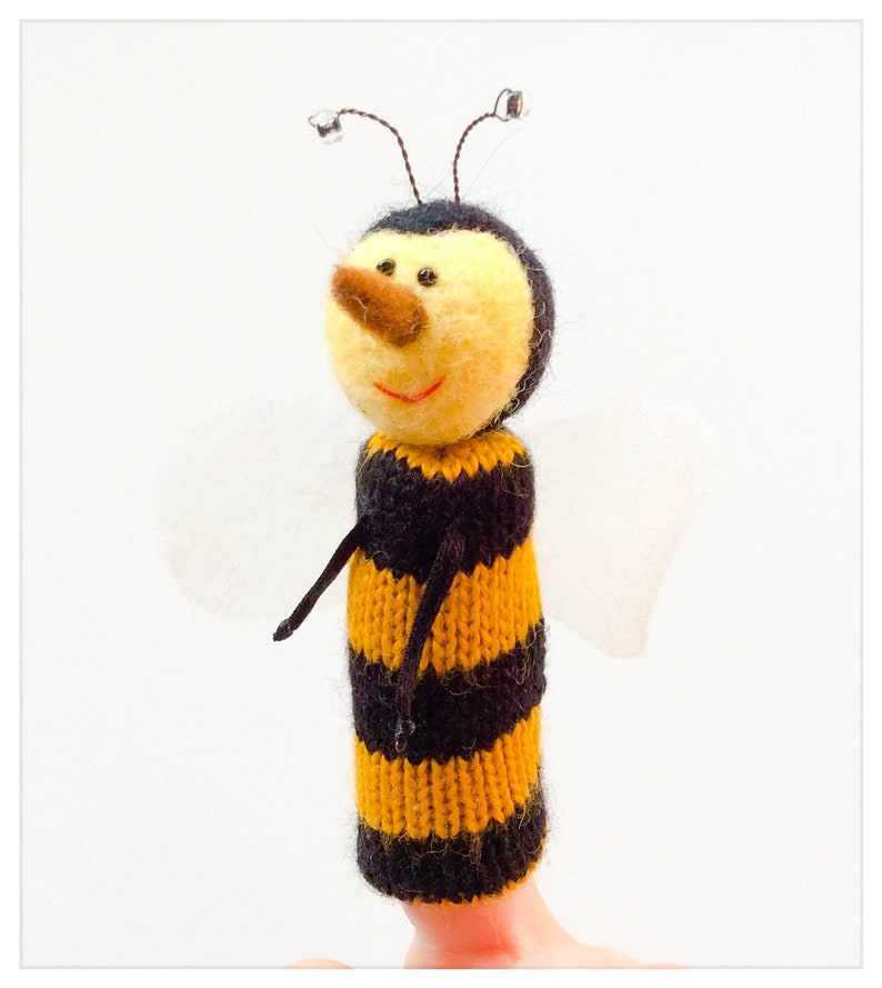 Marionnette à main Abeille main image 1