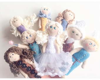 Marionnettes de doigts de Noël