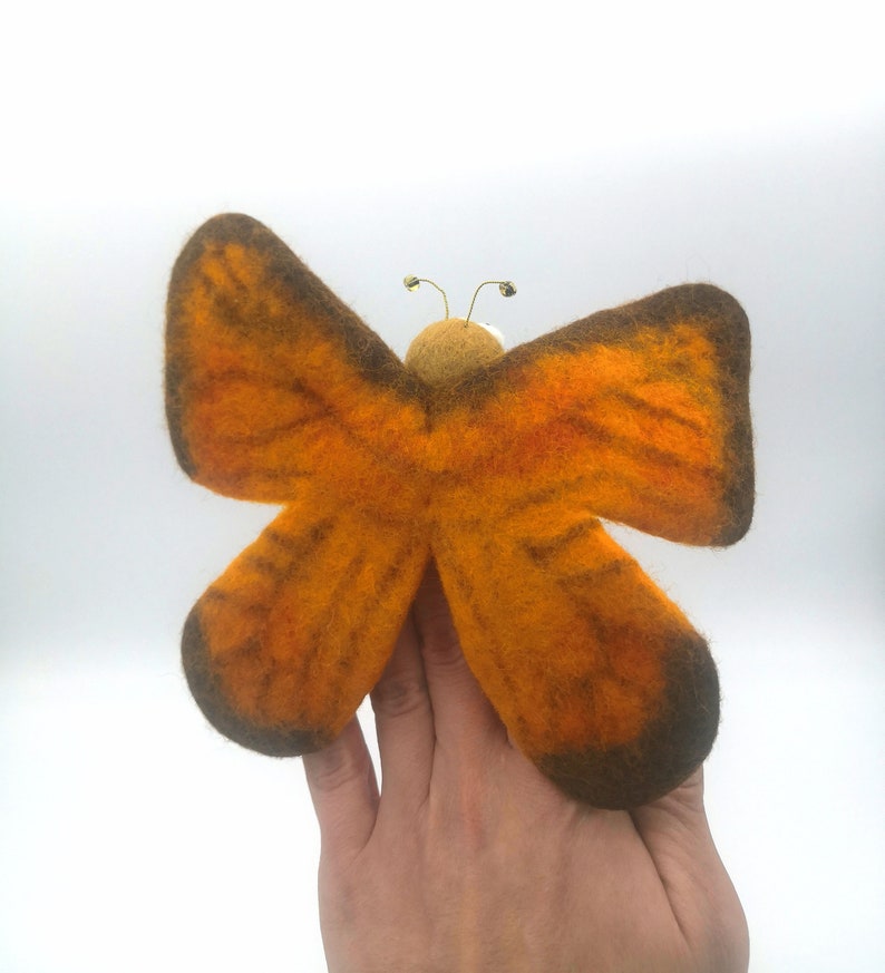 Simon the Butterfly finger puppet. image 2