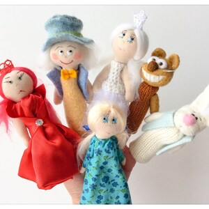 Alice in Wonderland - vingerpoppen