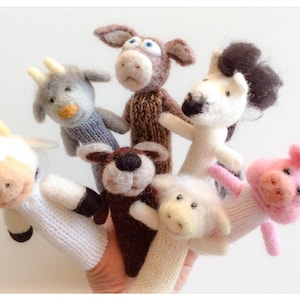 Marionnettes à doigts d'animaux marins - PWSHYMI - Jouets jeux d