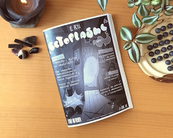 Fanzine « Le Petit Ectoplasme » Numéro 1 - Zine collaboratif en noir et blanc - Revue illustrée - Paranormal - Horreur - Fantastique - FR