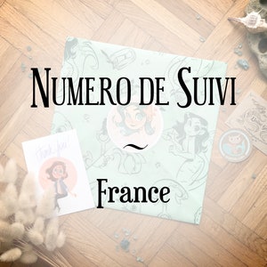 Tracking Number Numéro de Suivi France