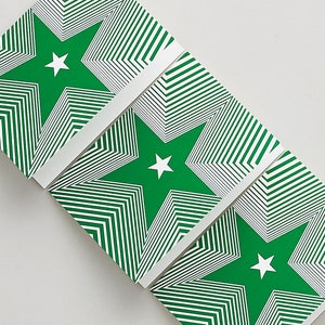 Cartes de vœux de remerciement, Carte d’étoile verte, Carte Cool pour les gars, Mariage Rock and Roll, Pack de cartes mix and match, Cartes vierges, Cadeau pour hommes