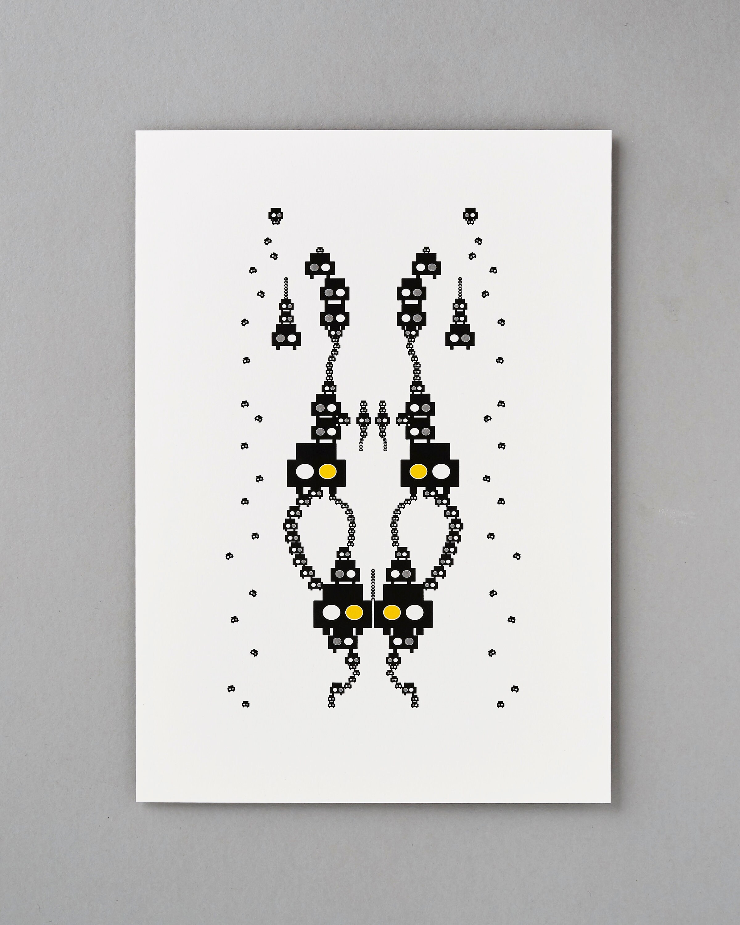 Colourful Abstract Art Print Office Wall Art Gift for Him Etsy