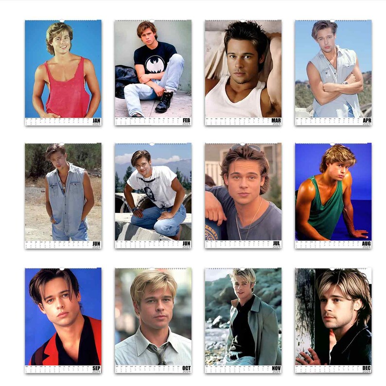 Brad Pitt Early Years Start Feb 2024jan 202512 Month Personalised