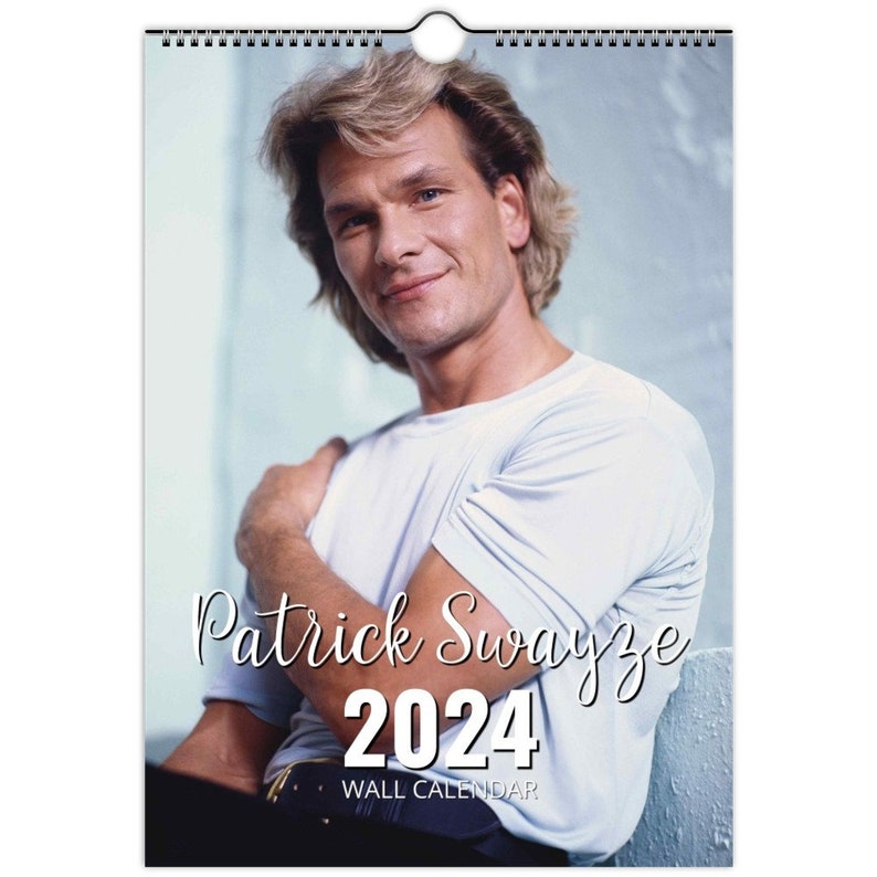 Patrick Swayze Start Feb 2024jan 202512 Month Personalised Calendar