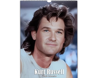Kurt Russell | 2027/28 | Choose Start Month/Year | Full Photo Personalised Wall Calendar