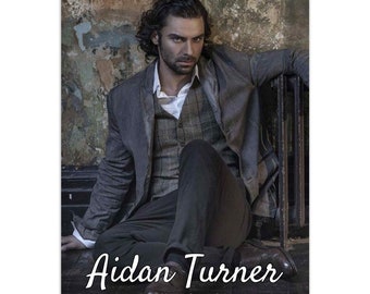 Aidan Turner Full Photo calendar | choose start month 2027/28 personalised | full year calendar