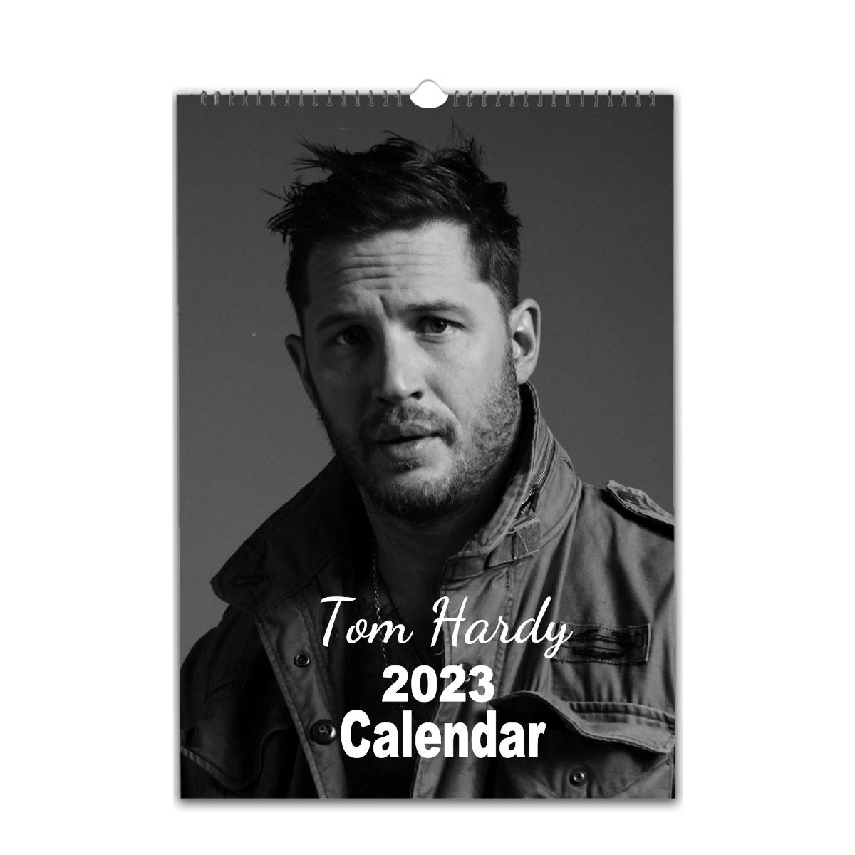Tom Hardy Full Photo 2023/4 Calendar Personalised 12 Months Etsy UK