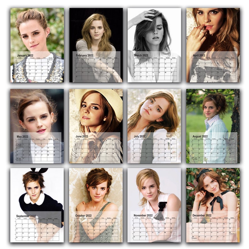 Emma Watson July 2025 Calendar Joby Corrina
