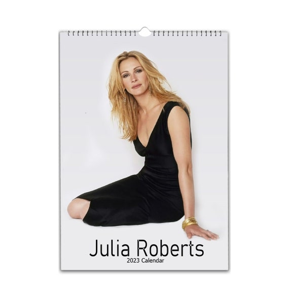 Julia Roberts Photo 2022/3 Calendar Personalised 12 Months Etsy