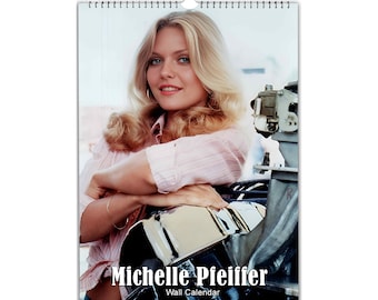 Michelle Pfeiffer | 2026/27 | Choose Start Month/Year | Full Photo Personalised Wall Calendar
