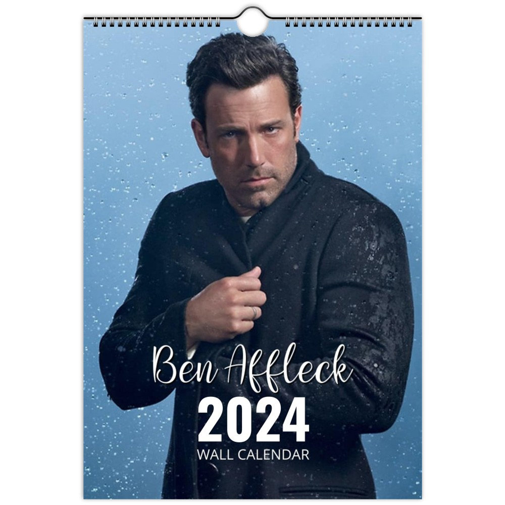 Ben Affleck Start Feb 2024jan 202512 Month Personalised Calendar Full
