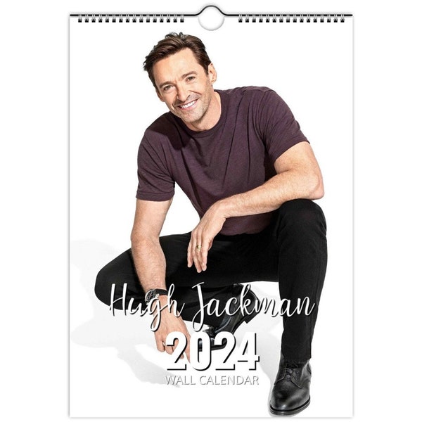 Hugh Jackman Calendar Etsy UK
