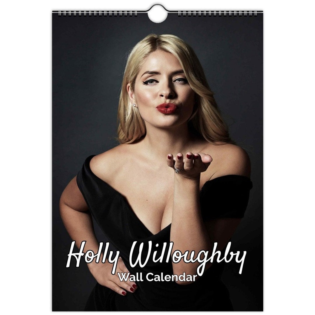 Holly Willoughby Full Photo Calendar Choose Start Month 2025