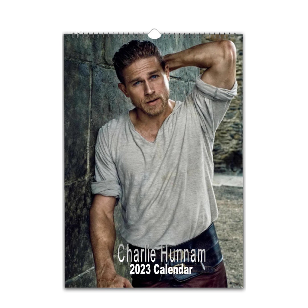 Charlie Hunnam Full Photo Calendar 2023/4 Choose Your Start Etsy