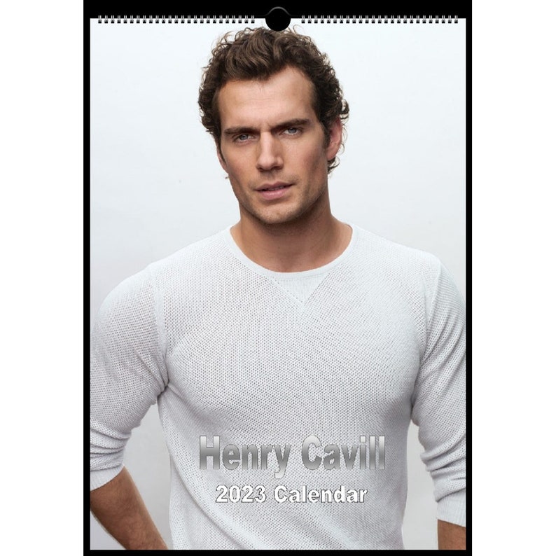 Henry Cavill Full Photo Calendar 2023/4 Choose Your Start Etsy