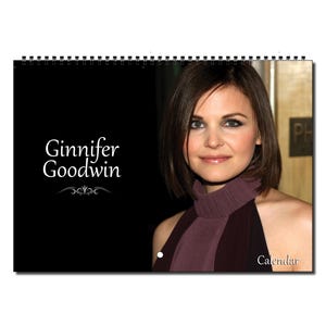 Beautiful Ginnifer Goodwin | 2026/27 | Choose Start Months/Year | Large Full Planner | Full Photo Personalised Wall Calendar